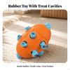 Dog Puzzle Toy with Treat Dispenser | Raised Bump and Wavy Groove Texture, for RewardBased Training