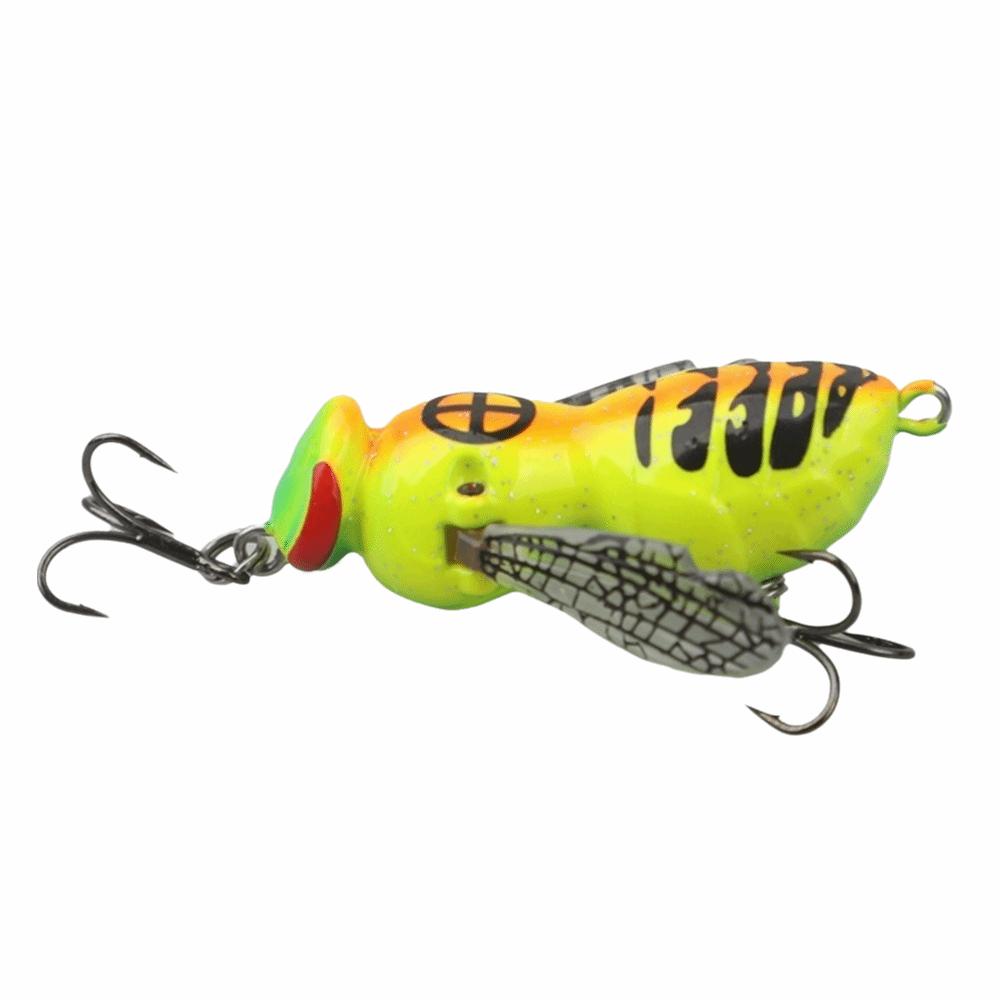2026 5g Weight Fishing Lures Floating Design Insect Shape Bionic Swimbaits 48mm Size Wobblers Bass Fishing