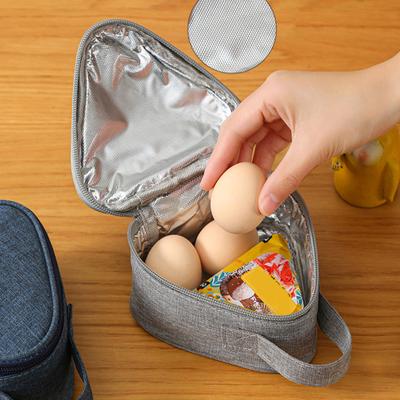 Borsa Pranzo Yousheng Organizzatore Snack con Manico Facile da Pulire Impermeabile Antimacchia Fodera Triangolare in Alluminio per Alimenti Borsa Pranzo