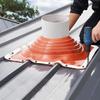 Metalltakrörsgenomföring Stövel Passar 10"-18" Rör Högtemperatur Flexibel Silikon