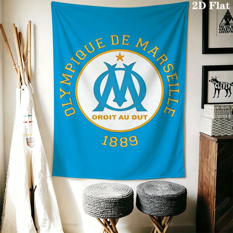OM Poster Wall Hanging Printed Fabric Blanket Decorative Tapestries for Bedroom Living Room Home Decor