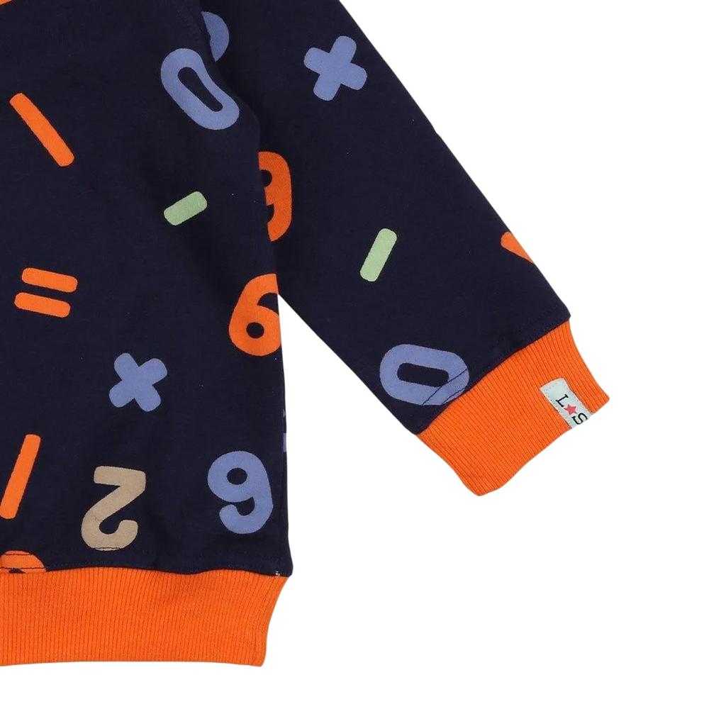 Lilly & Sid Childrens/Kids Numbers Sweatshirt