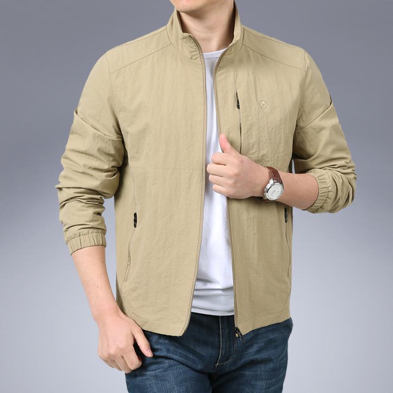 Frühlings Herren Schnelltrocknende Nylonjacke mit Mesh-Futter, Stil 5751