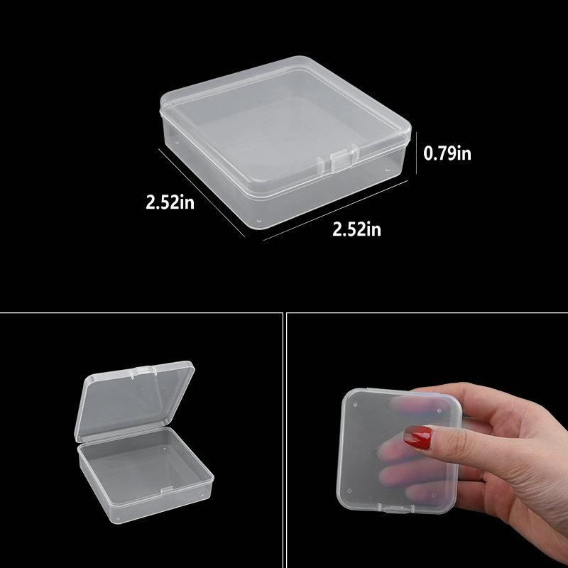 Plastic Organizer Storage Box  Container Jewelry Box with Adjustable Dividers for Beads Art DIY Crafts Jewelry Fishing Tackles