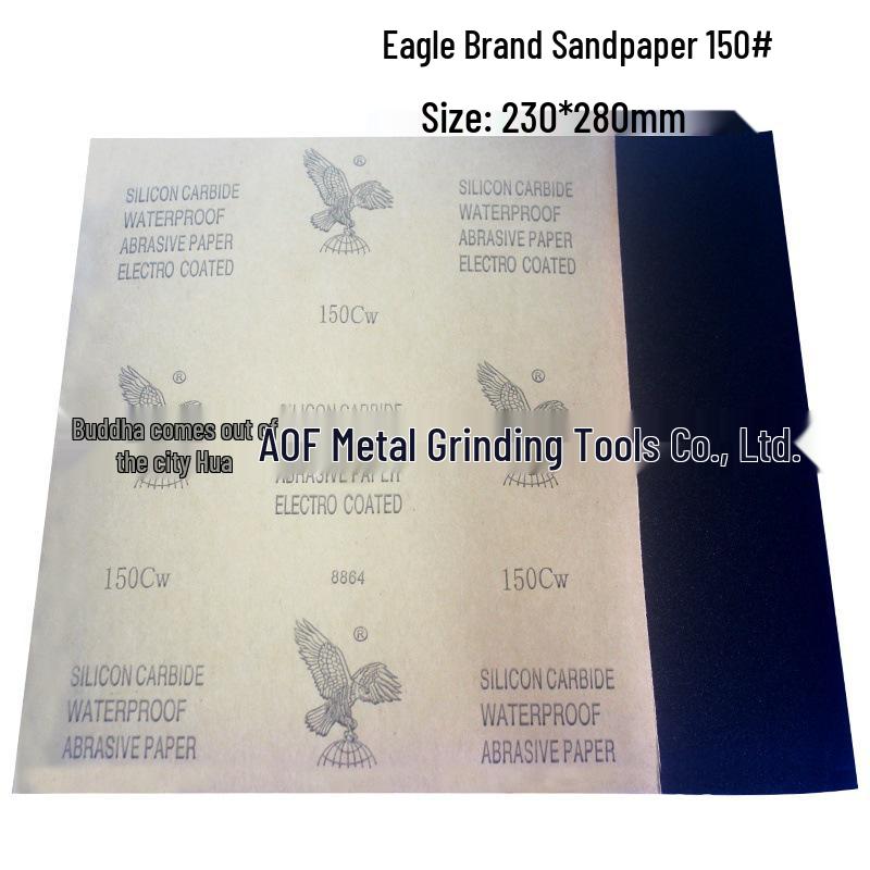 Eagle Sandpaper 120#-2000# Wet/Dry Polishing & Grinding Silicon Carbide Sheets.