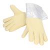 1 Pair Aluminum Foil Gloves High Temp Resistance Heat Insulation Gloves for Industrial Welding Fire Fighting