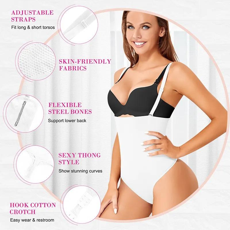Sexy Women Tummy Control Butt Lifter Shapewear Bodysuit