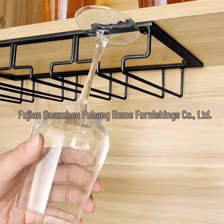 Wine Glass Rack - Upside Down Red Wine Goblet Hanging Storage & Home Decor