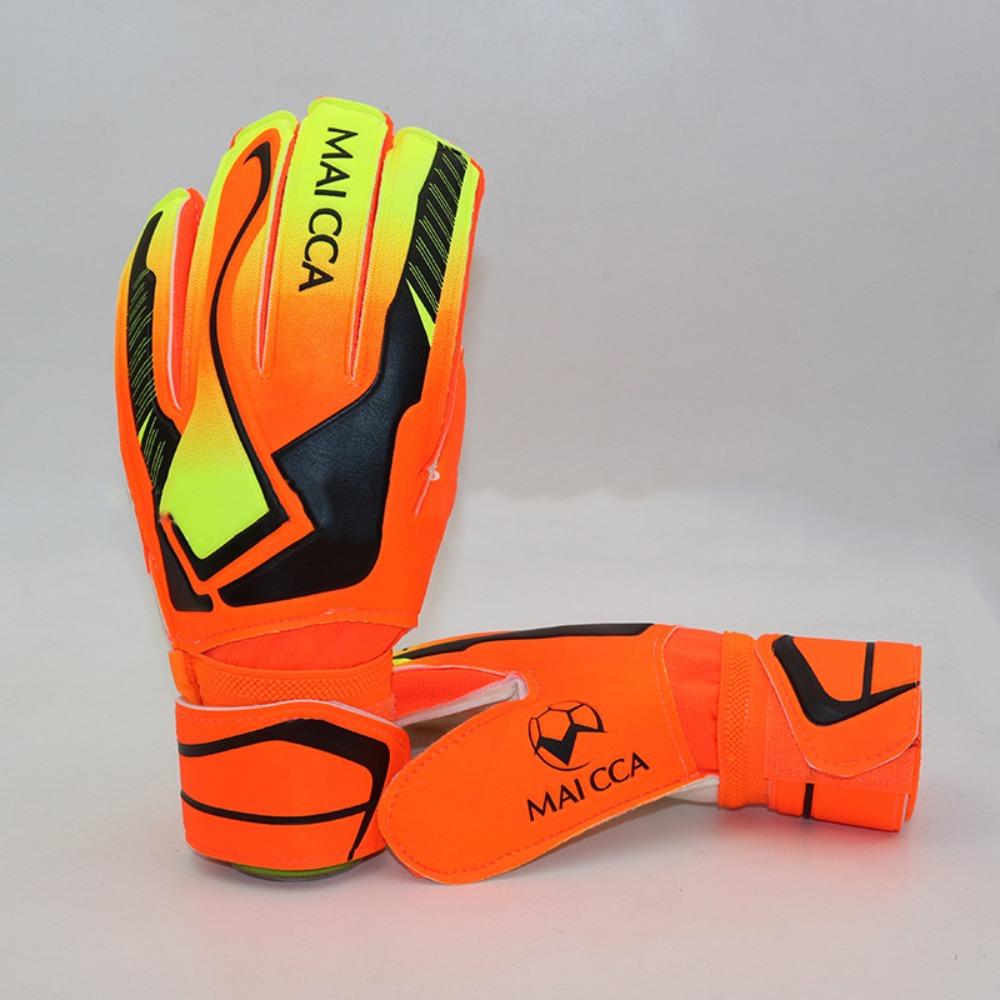 1 Pair Wear-Resistant Game Goalkeeper Gloves Kids Football Goalie Gloves  Adult/Children/Kids