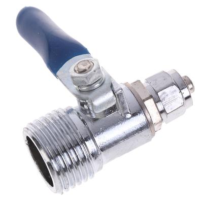 1Pcs 1/2''-1/4'' Ro Feed Filter Water Adapter Ball Valve Tap Reverse Osmosis Switch