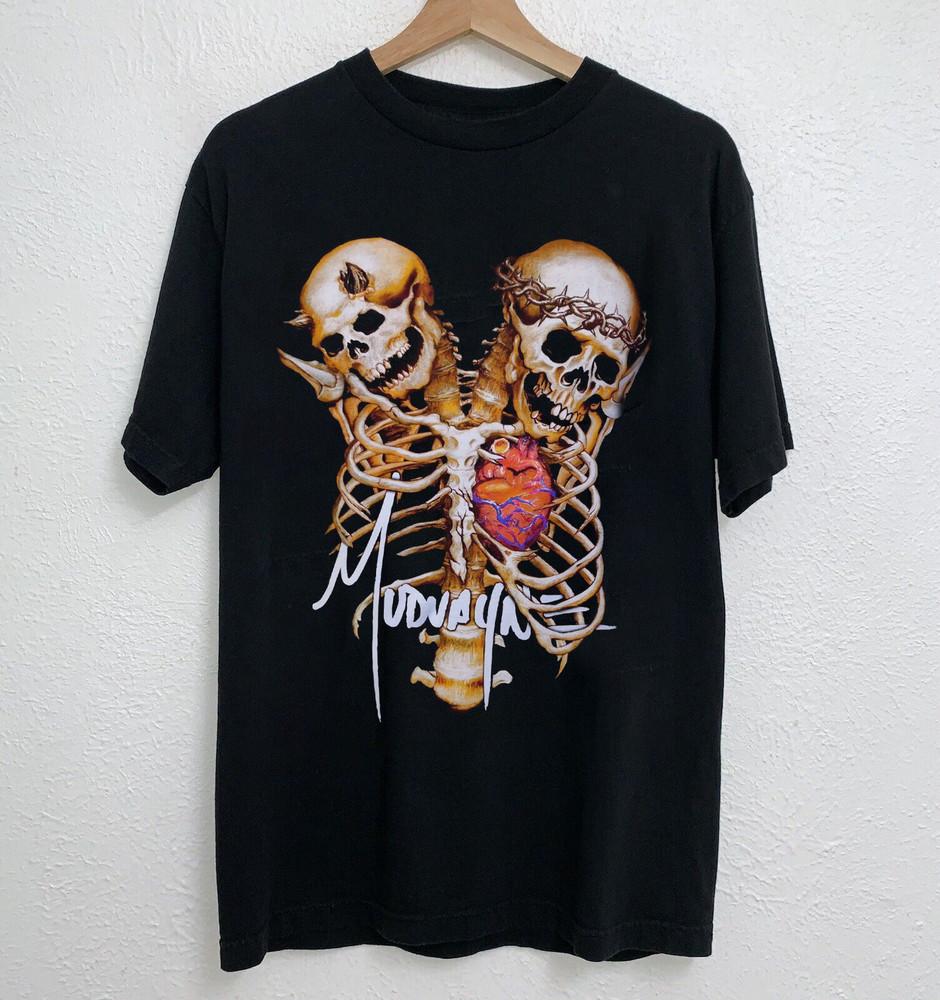 NEW Rare  MUDVAYNE band Gift for Birthday Black  All Size Shirt AH1270 Unisex T-Shirt L