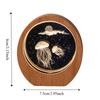 Creative 3D Night Light USB Powered Wooden Base Crystal Night Light Inner Carving Desktop Decoration Birthday Gift
