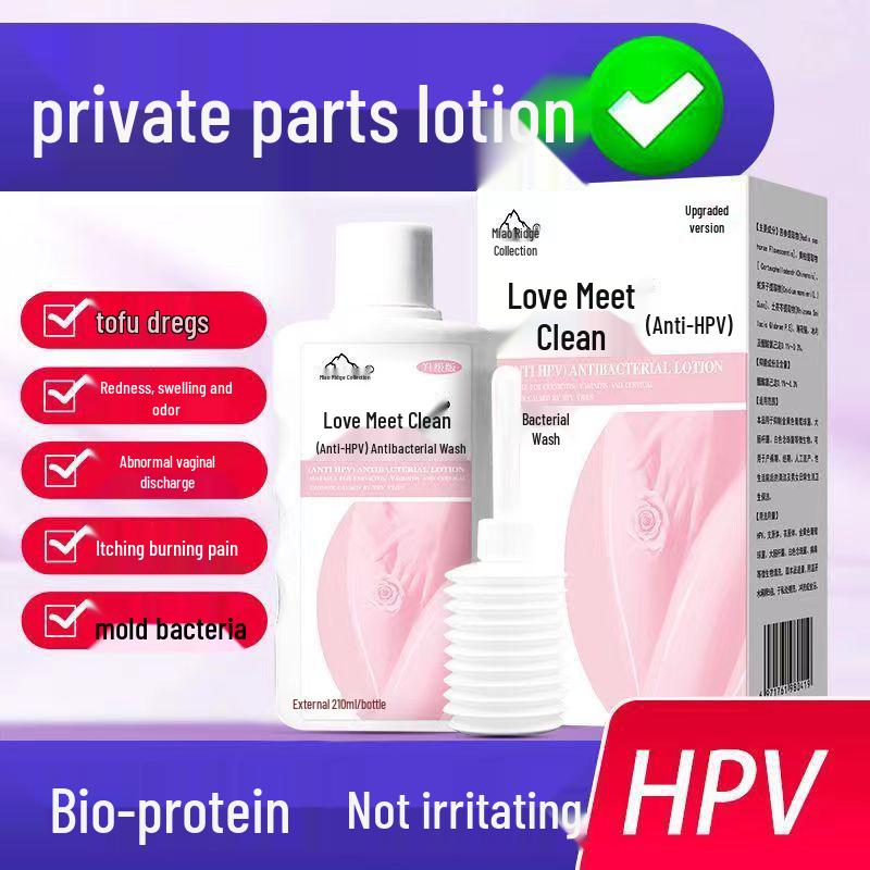 Anti-HPV Antibacterial Feminine Wash: Soothing & Deodorizing Care Solution