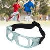 Gogle Sportowe Regulowany Design Zakrzywiona Rama Wytrzymały Materiał PC Ochronne Okulary do Koszykówki dla Dzieci
