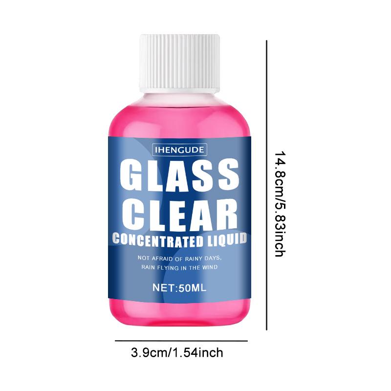 

Concentrated Car Glass Coating Waterproof Windshield Wiper Fluid, Keeps Surfaces Smooth, Rainproof, and Anti-Fog Without Streaks, Quickly Restores