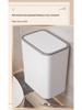 2024 Wall-Mounted Trash Can with Lid for Narrow Spaces - Perfect for Bathroom, Kitchen, or Living Room