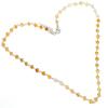 Lemon Topaz Gemstone Handmade 925 Sterling Silver Jewelry Necklace 20" GK-5385