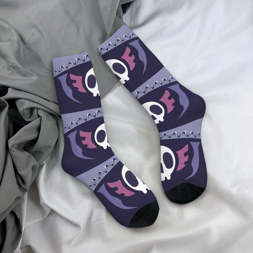 Harajuku Hunter X Hunter Anime Manga Feitan Genei Ryodan Phantom Troupe Skateboard Socks Polyester Long Socks for Women Men