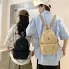 New Pure Color Light Small Backpack Women Simple Large-capacity Chest Bag Casual Travel Commuting All-matching Portable