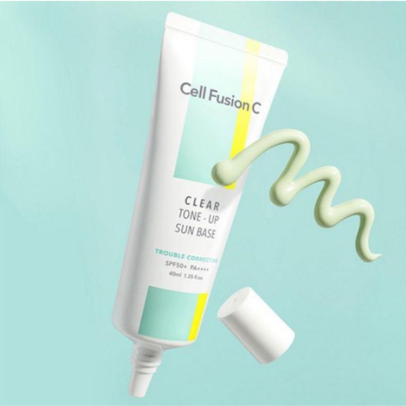 Cell Fusion C Clear Tone Up Sun Base 40ml (SPF 50+ / PA++++)