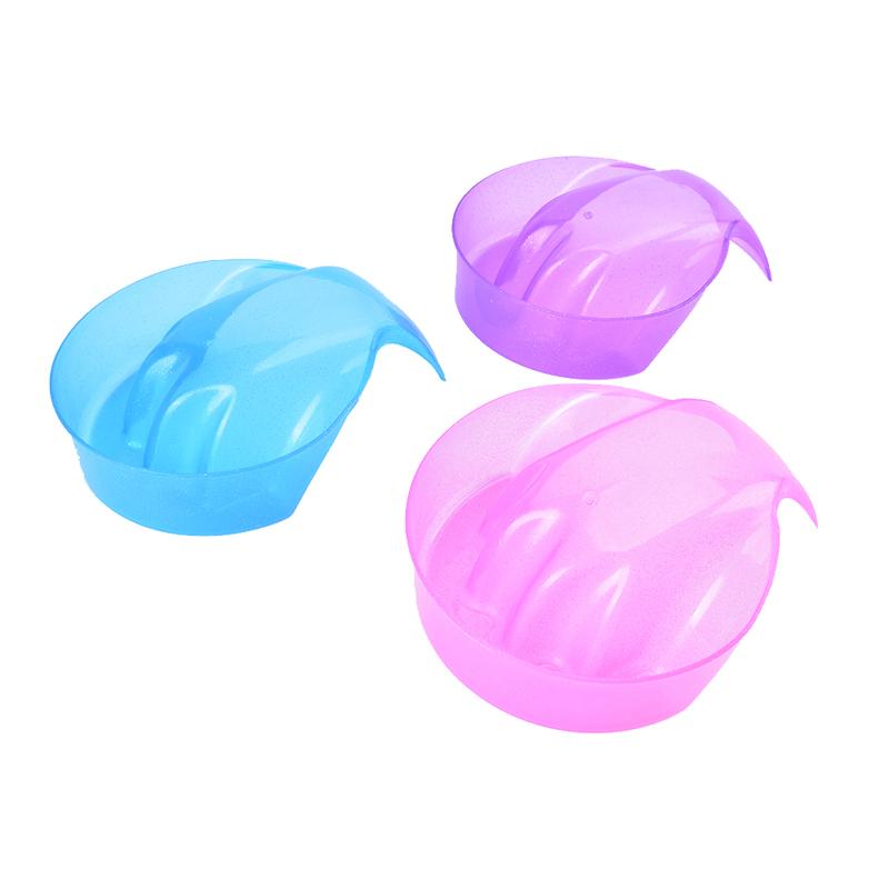 Nail Art Hand Wash Remover Soak Bowl Diy Salon Spa Bath Palm Rest Nail Supplies