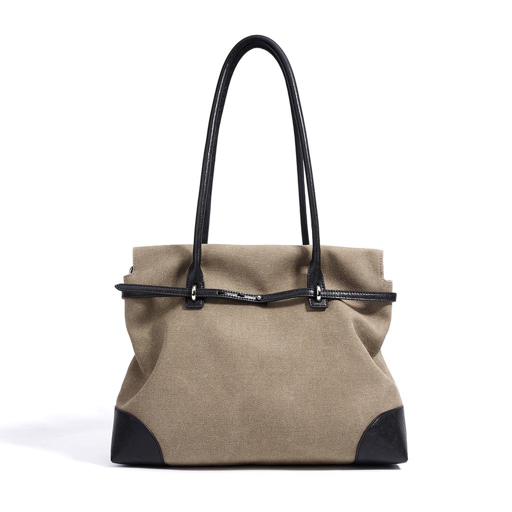 Mendy Top-handle Bag Women's Bag Canvas Leather Tote Bags High End Bag Large Capacity New In Designer Carrier Bag