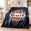 Golfbedruckte Flanelldecke Warmer Komfort Tagesdecke für Innenbereich Heimdekoration