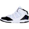 Max Aura Amortiguación Antideslizante Caña Media Zapatillas de Baloncesto para Niños Blanco Negro Infantil AQ9216-121