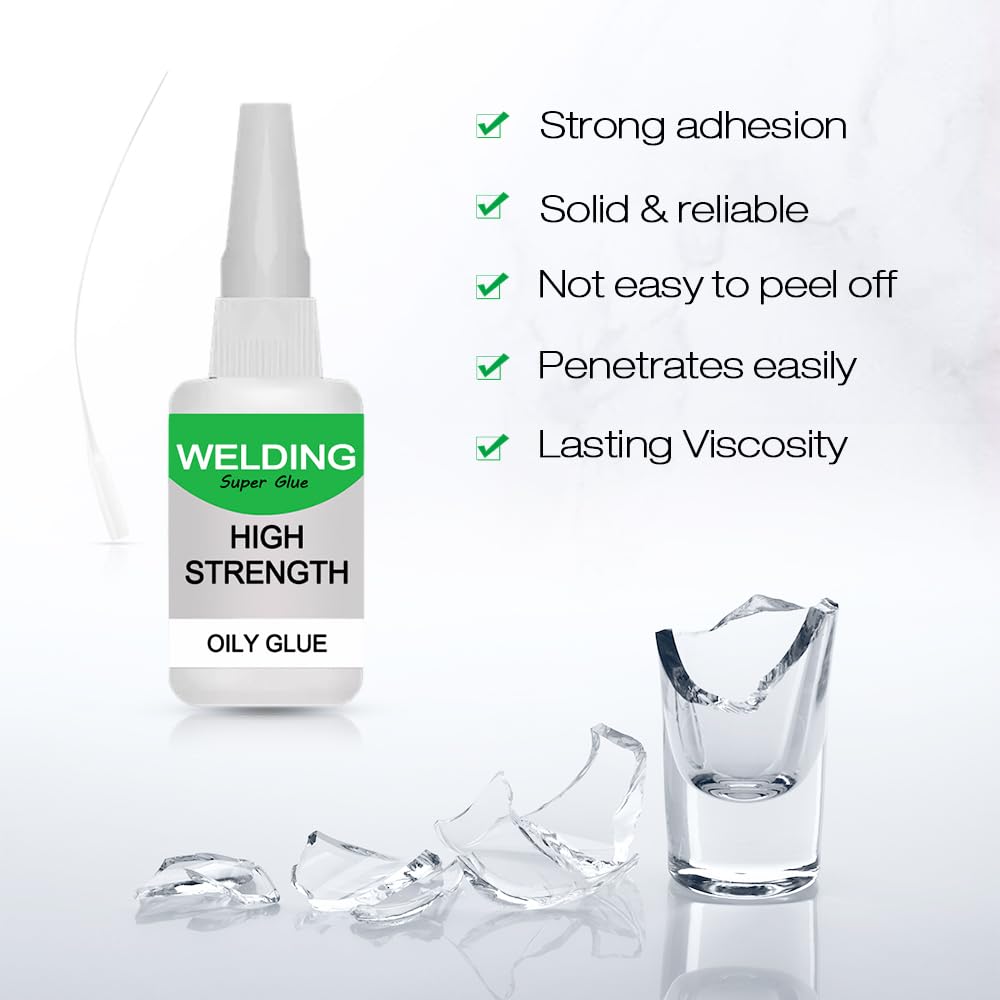2 PCS Welding High Strength Oily Glue, 2025 New Multifunctional Glue Powerful Universal Super Fast Repair, Welding High-Strength Oily for Metal, Wood