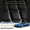 Leather Car Trunk Mat For Citroen C5 Aircross 2018- Cargo Liner Accessories Interior Boot