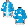 Japan cartoon comics Demon Slayer 3D Printed Cosplay Kimono Fashionable Cloak Taoist Robe Hanfu 0072