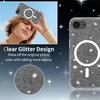 Magnetic Glitter Clear Case for Magsafe Iphone 17 Pro Max Air 16 Plus 16E 15 13Pro 14 Pro 16Pro 17Pro Mag Safe Anti Yellowing Phone Cover