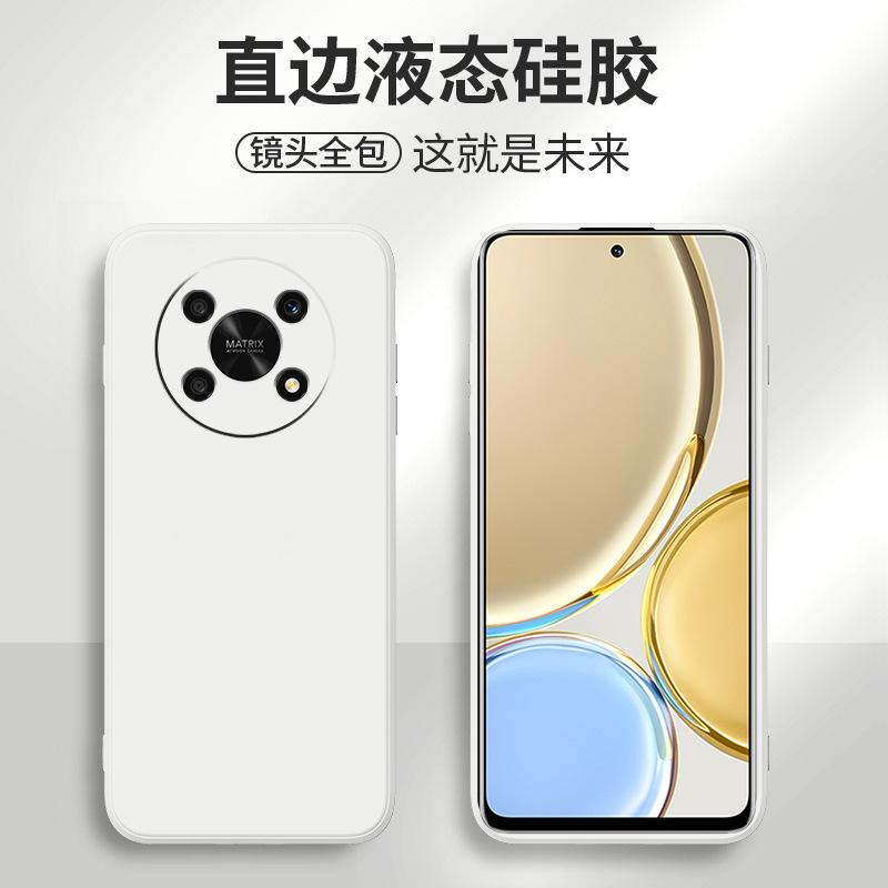 Suitable for Honor 11PRO Rubik's Cube straight edge liquid silicone mobile phone case Honor Magic1 all-inclusive TPU protective case