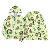Children Girls And Boys Fashion Jacket Casual Printed Long-sleeved Hooded Cardigan Sweatshirts