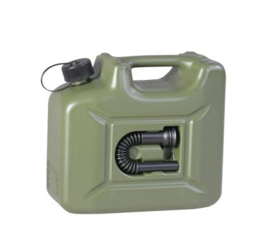 HUNERSDORFF 801000 Fuel Can Profi 10L OLIVE Polytank Water Tank Olive