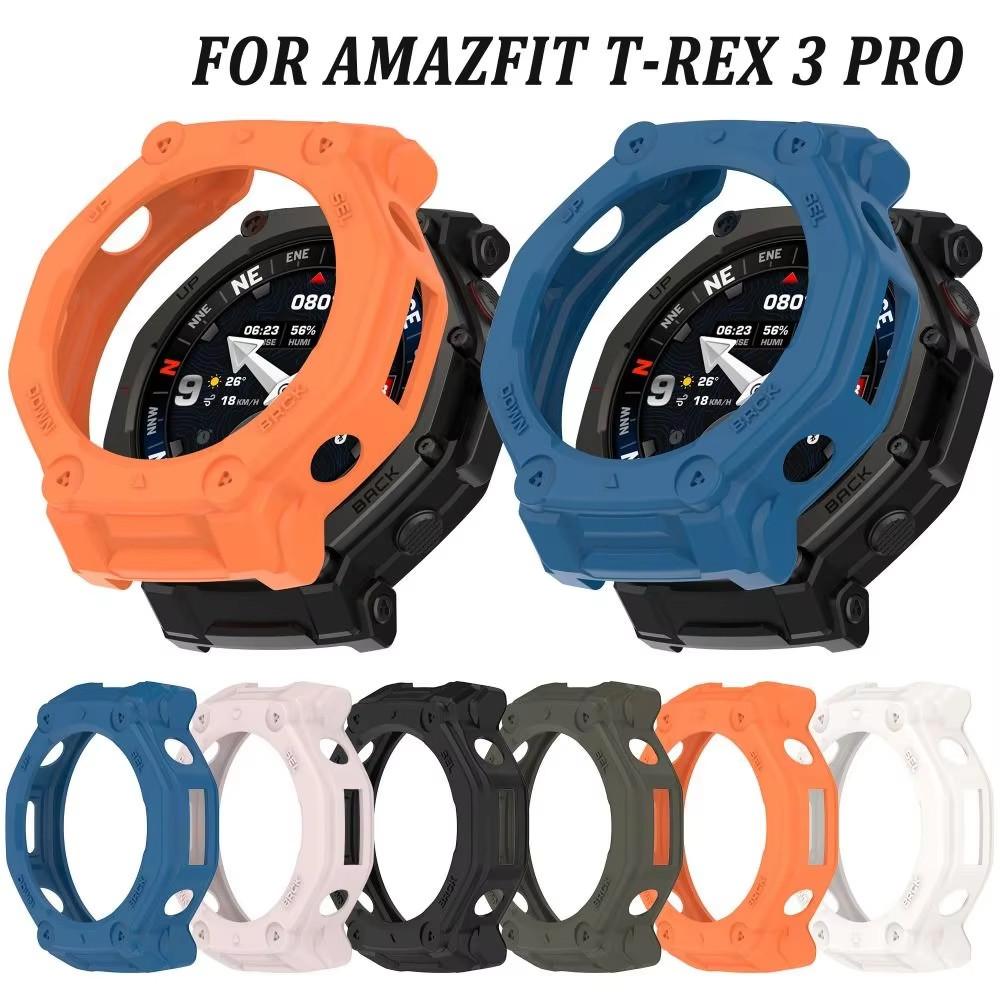 TPU Protective Case For Amazfit T-REX3 T-REX3 Pro 44mm T-REX3 Pro 48mm mart Watch Cover Soft Bumper Protector Shell Accessoies