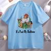 Its Past My Bedtime T Shirt Unisex Women Sleepy Bear TShirt Funny Trendy Short Sleeve Round Neck Tees Male Clothing Streetwear