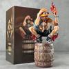 Latest One Piece Ace Limited Edition Gk Figure Ao Anime Statue Popular Desktop Decoration Collectable Toy Fans And Collectors Toy
