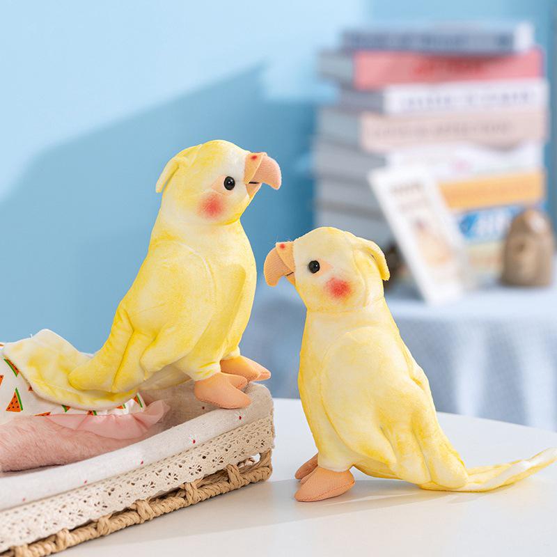 Cross-Border Yellow Parrot Plush Toy - Cute, Comforting Doll and Hot-Selling Animal Plush