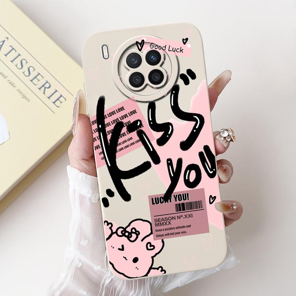 Cartoon Case For Honor 50 Lite Cover Huawei Nova 8i Phone Case Cute Daisy Panda Soft TPU Back Cover For Honor50 Lite Nova8i Capa
