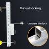 Lightweight Level Wall Mount Brackets Multifunction  Level Wall Mount Aluminum Brackets with Scale for Reliable Performances