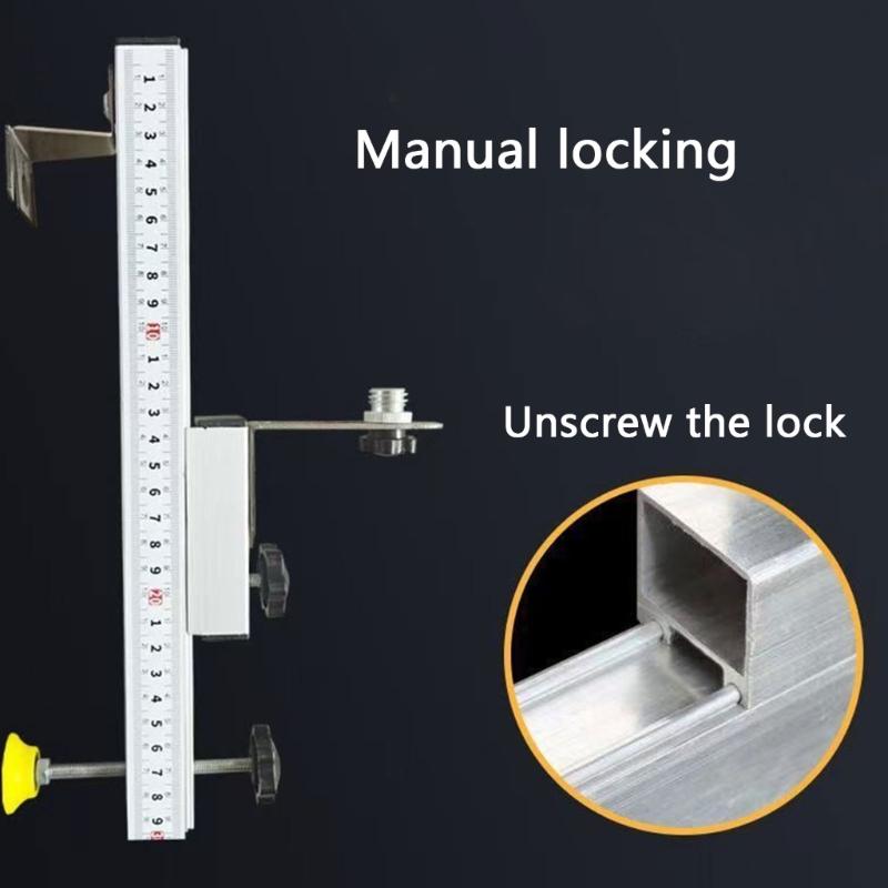 Lightweight Level Wall Mount Brackets Multifunction  Level Wall Mount Aluminum Brackets with Scale for Reliable Performances