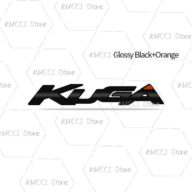 3D Car Sticker For Kuga Logo Lettering MK2 MK3 MK5 MK4 Hybrid Metal Emblem Badge Decals Decorative Accessories