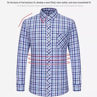 Men's Summer Plaid Cotton Shirt - Casual, Elegant, Versatile Fashion