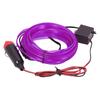 5m 16.4ft Auto LED Strip Cigarette Lighter Drive Luminous Ambient Car Interior Light DC 12VPurple