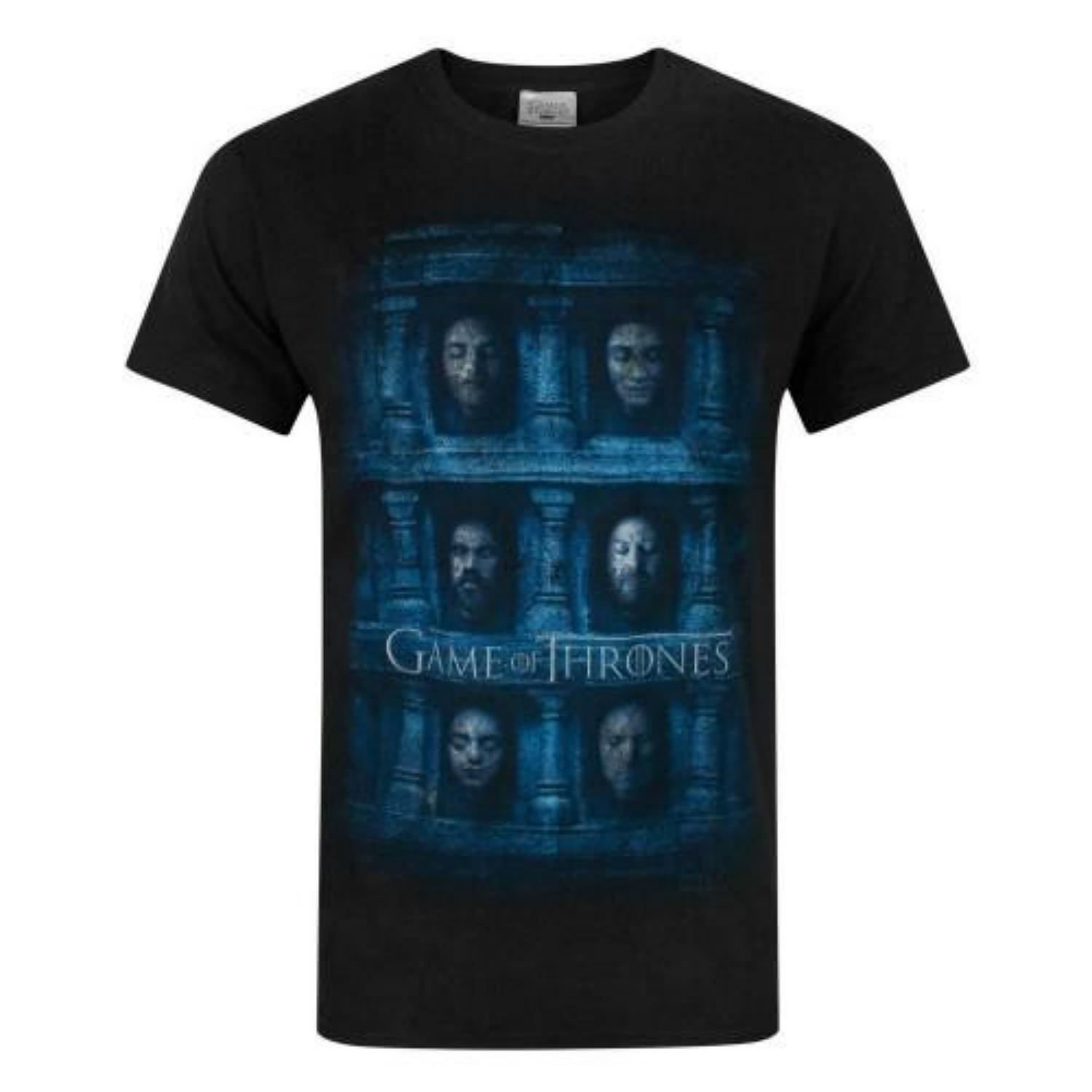 Game of Thrones Official Mens Hall Of Face T-Shirt XXXXL