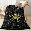Spider Web Blanket Soft & Cozy Great for Sofa Bed Couch for All Occasions Warmthful Decor Best Holiday Gift for Friends Family