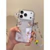 Soft Cute Glitter Around Lazy Bear for Ihone17promax Apple 16p Mobile Phone Case 15 New Models