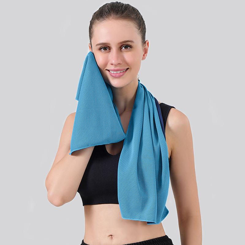 Sommer Kalt Sport Outdoor Eis Fitness Eis Schnell Trocknend Kühl Handtuch