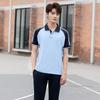 Summer Academy School Uniform Set: Junior & High School Short Sleeve T-shirt and Sportswear
